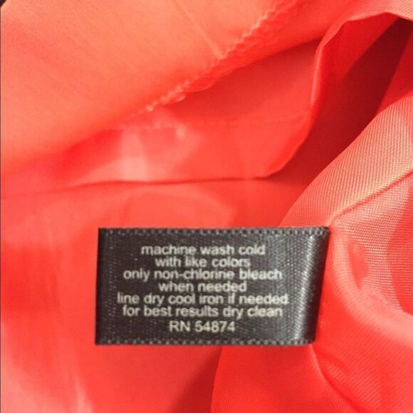 The Limited Orange Black Lace Skirt 2 - Picture 6 of 7